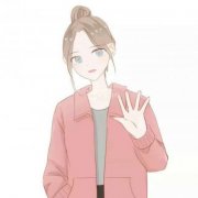 简单时尚的女生头像图片